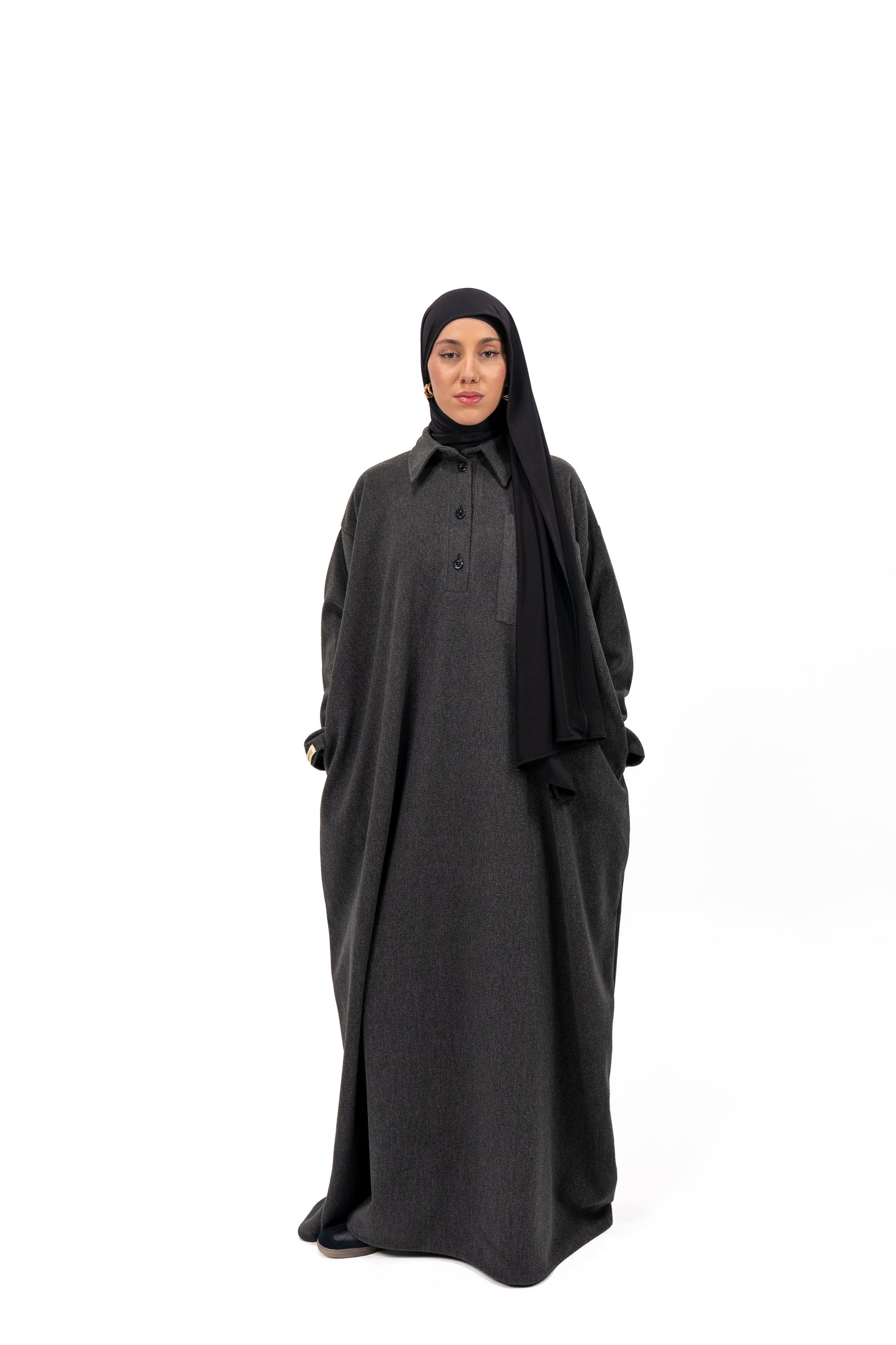 ROBE CHEMISE CACHEMIRE ANTH+