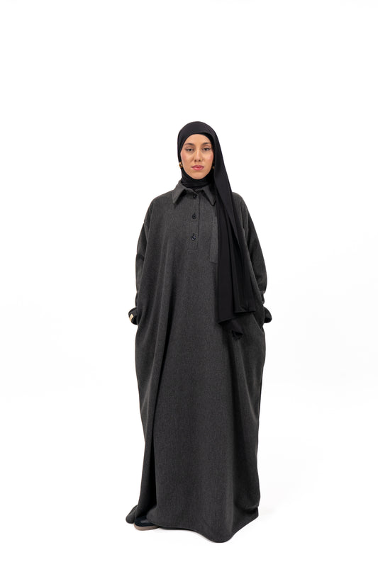 ROBE CHEMISE CACHEMIRE ANTH+