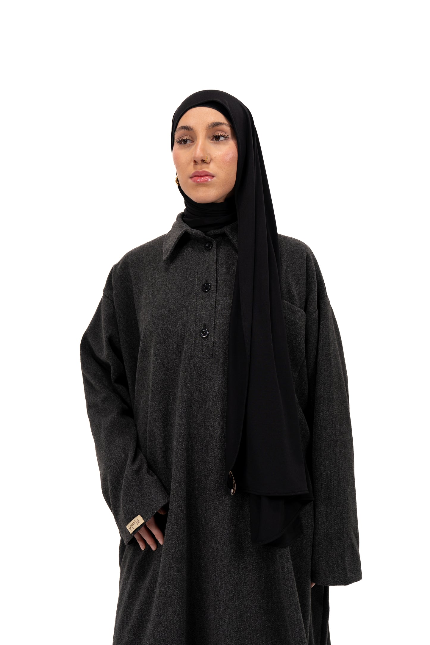 ROBE CHEMISE CACHEMIRE ANTH+