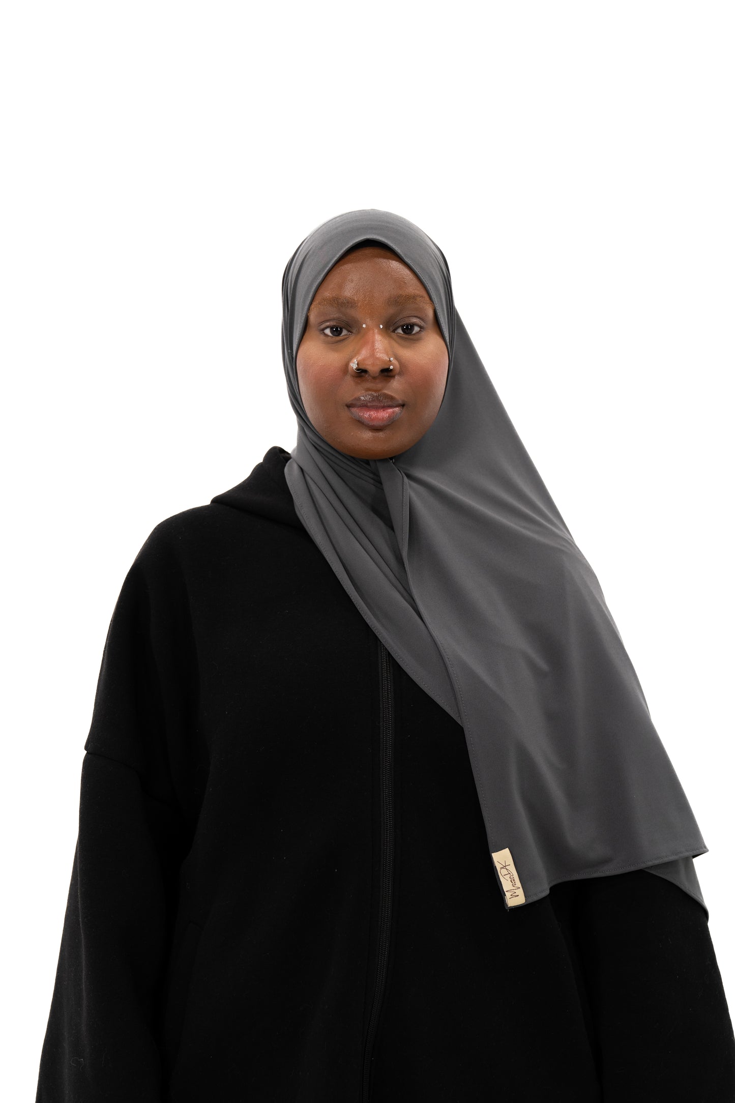 HIJAB JERSEY PREMIUM GRIS