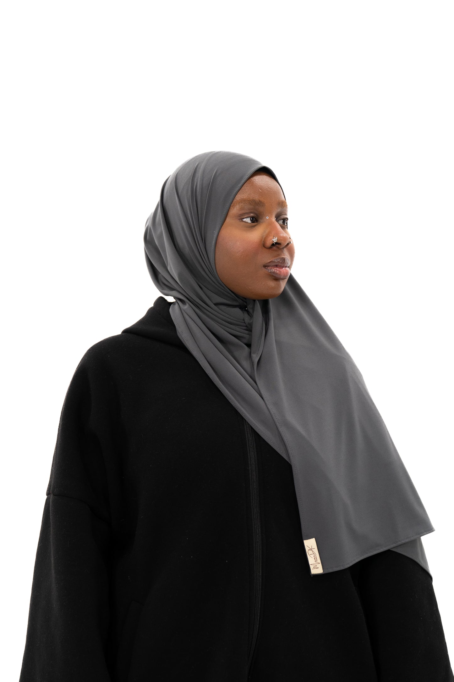 HIJAB JERSEY PREMIUM GRIS